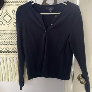 Lands’ End Cashmere cardigan